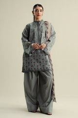 Zink Digital Printed 3Pcs Soft Khadar Winter GC-A7