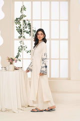Embroidery 2pcs winter linen