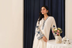 Embroidery 2pcs winter linen