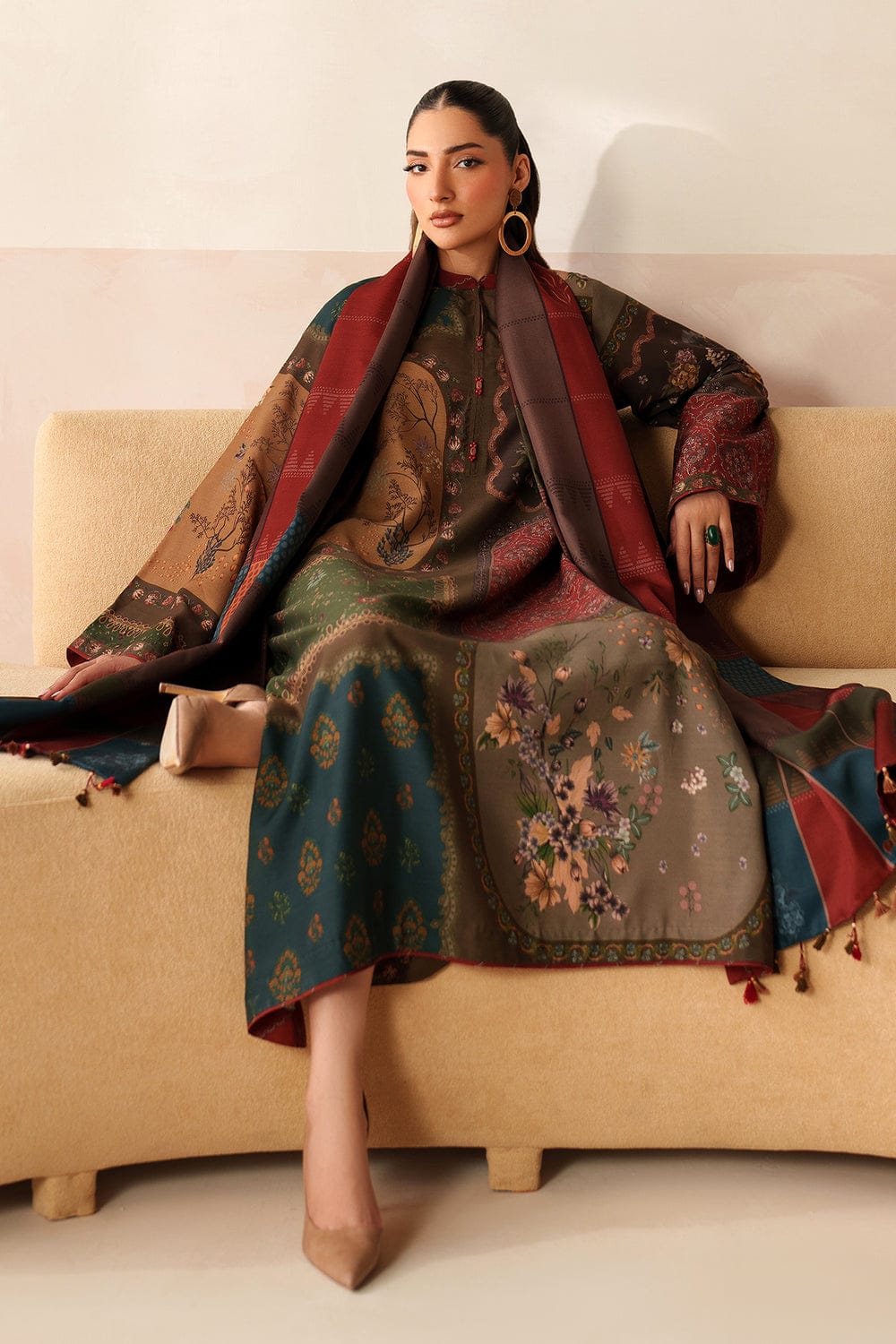 DIGITAL PRINTED  3Pcs VISCOSE GC - A1