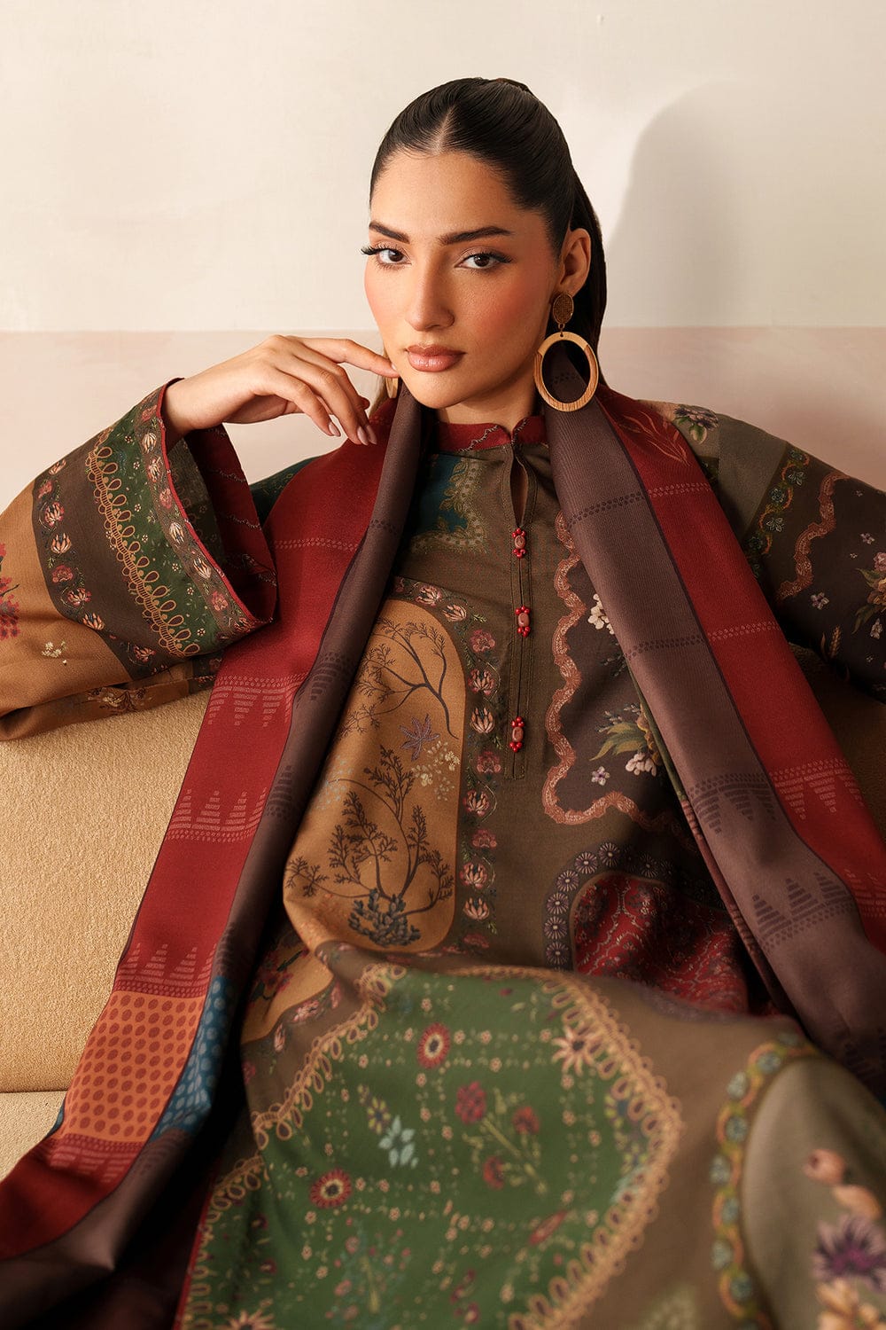 DIGITAL PRINTED  3Pcs VISCOSE GC - A1