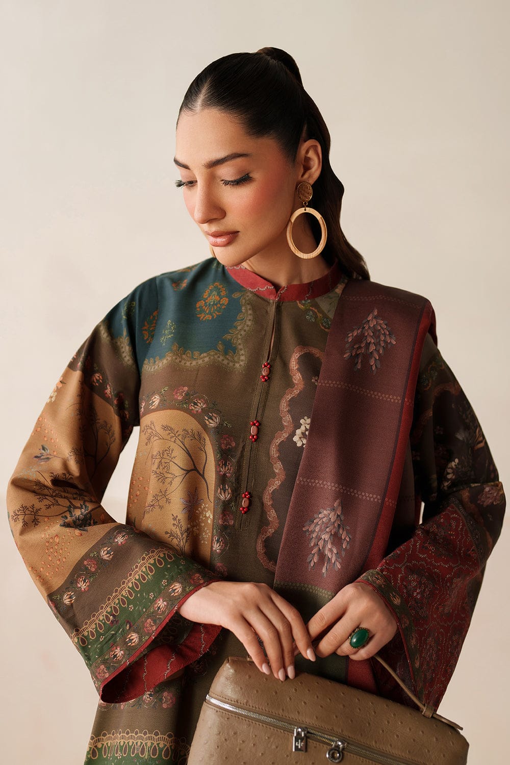 DIGITAL PRINTED  3Pcs VISCOSE GC - A1
