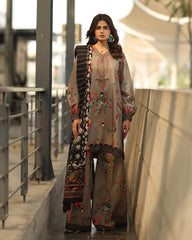 Chandni Soft Khaddar Winter 3Pcs GC-A11