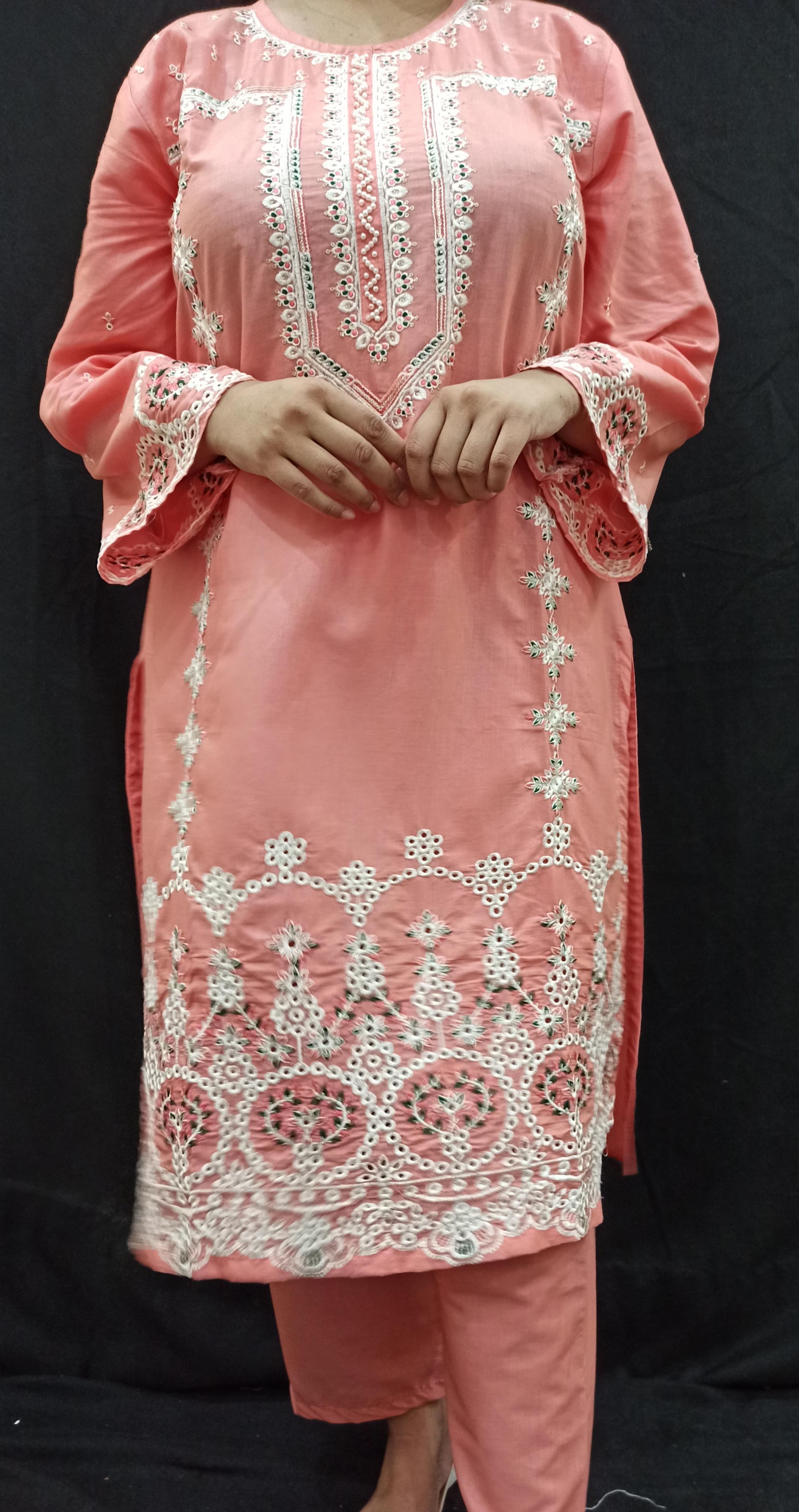 Embroidered 2pcs, 3pcs