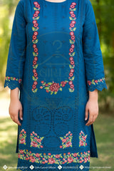 Embroidered Lawn Dress