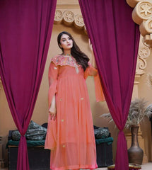 Embroidery 3pcs Maxi