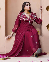 Embroidery 3pcs Maxi
