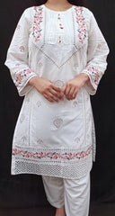 Embroidered 2pcs