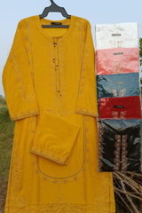Embroidered 2pcs