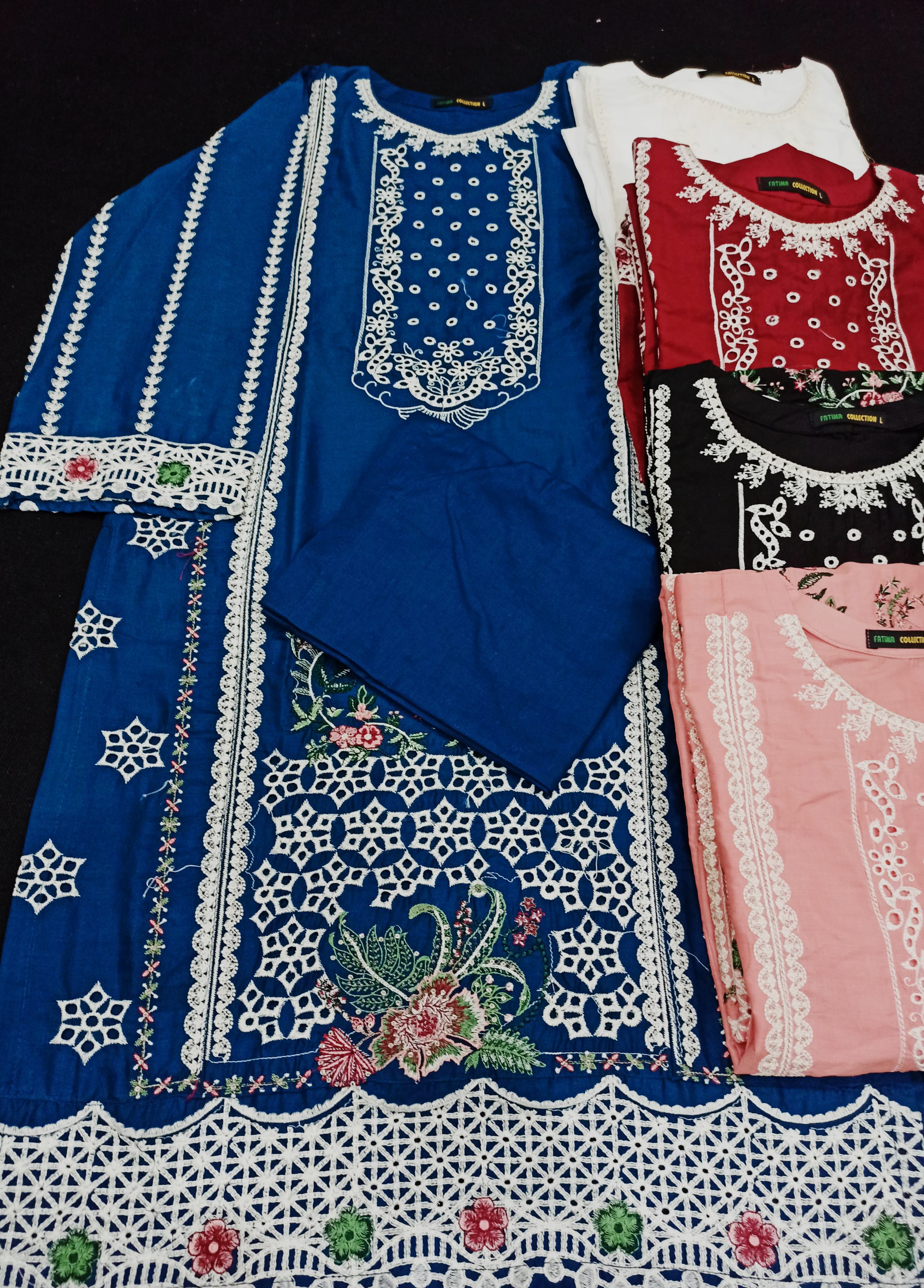 Embroidered 2pcs