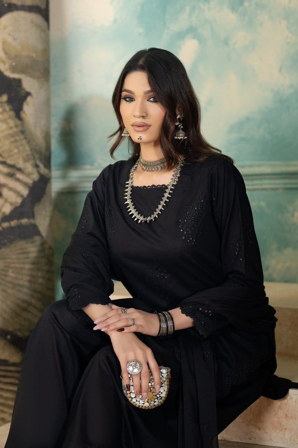 Black Pearl 3pc Dress GC-A69