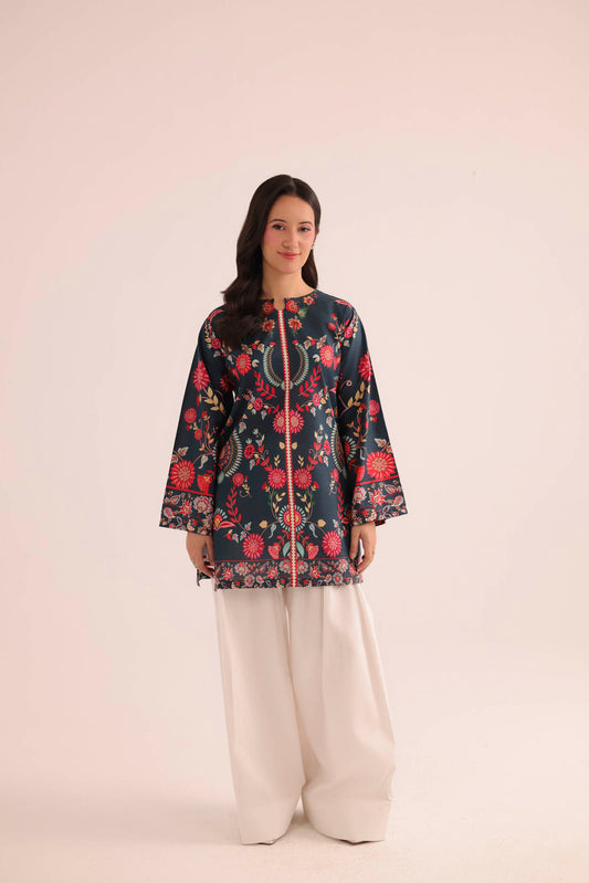 2 Piece Pure Lawn Dress with Farshi Shalwar | GC-A81