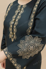 Embroidered 2pcs Dress