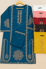 Embroidered 2pcs Dress